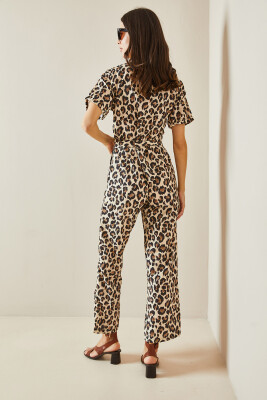 Bej Leopar Desenli Salaş Tulum 5YXK6-48667-25 - 7