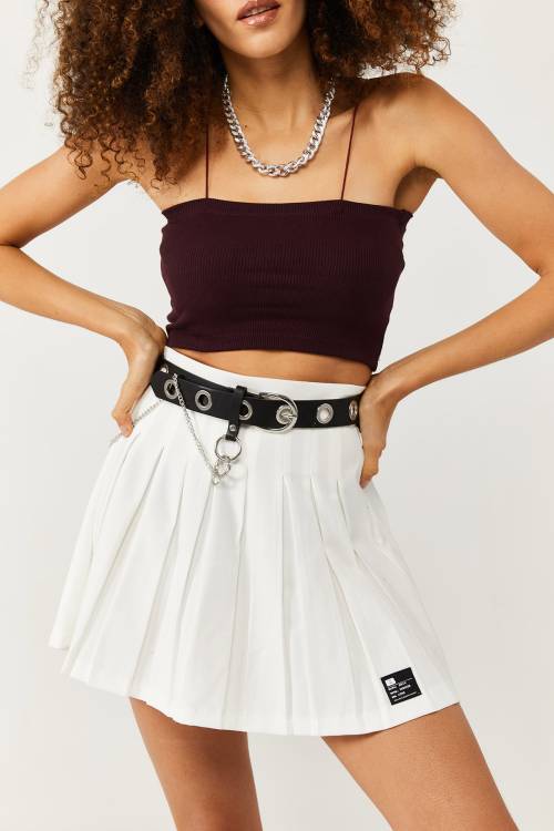 Bordo İp Askılı Kaşkorse Atlet 3YXK2-47129-05 - 5