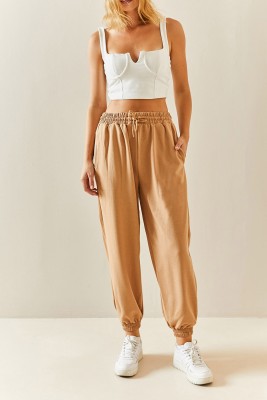 Camel Yüksek Bel Jogger Eşofman Altı 3YXK8-47560-53 