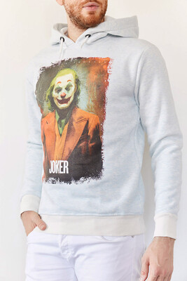 Ekru Joker Baskılı Sweatshirt 0YXE8-44037-52 - 2