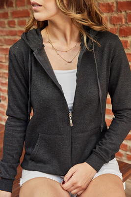 Siyah Fermuarlı Sweat 9YXK8-41725-02 