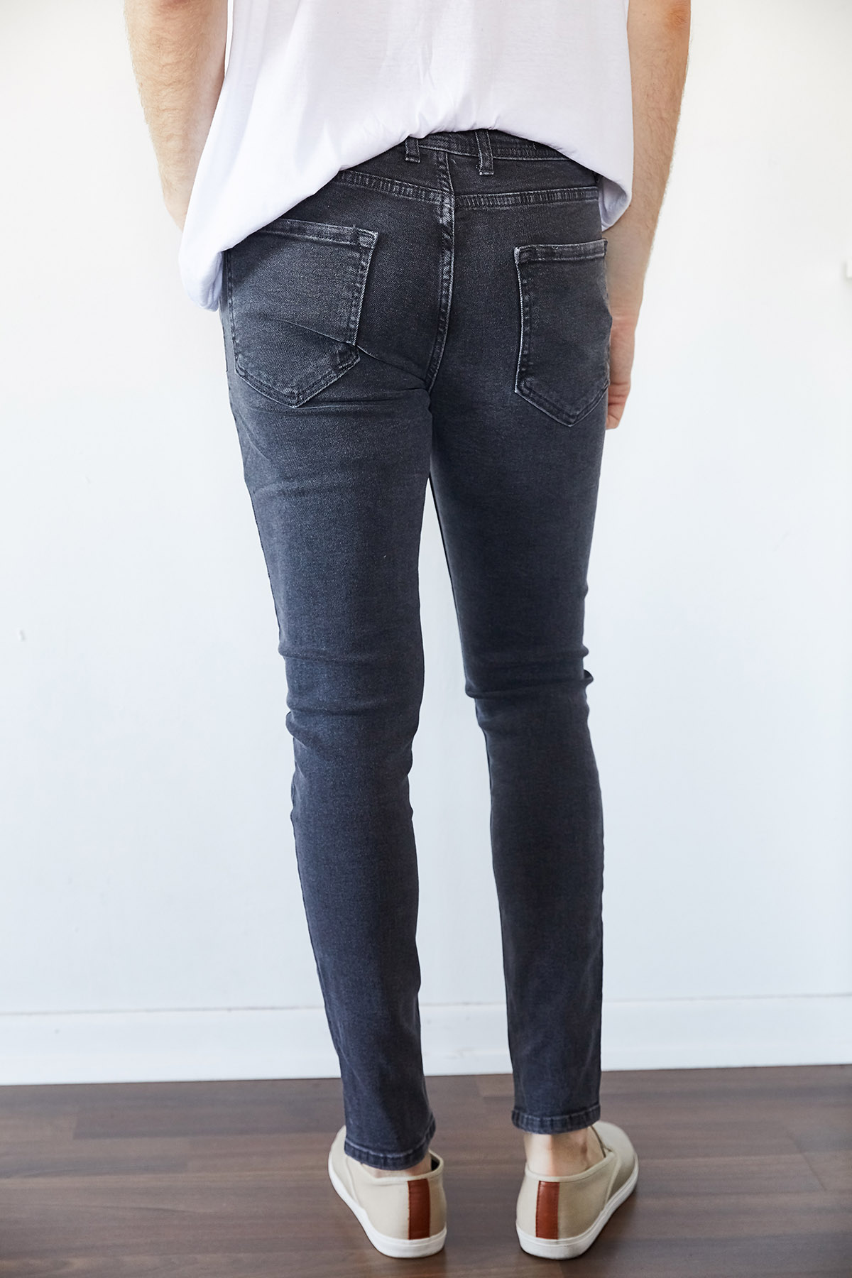 Gri Slim Fit Jean Pantolon 1KXE5-44255-03 - 3