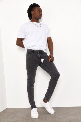 Gri Slim Fit Jeans 1YXE5-44990-03 - 5
