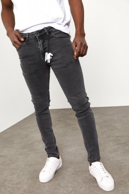 Gri Slim Fit Jeans 1YXE5-44990-03 - 6