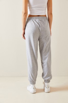Gri Yüksek Bel Jogger Eşofman Altı 3YXK8-47560-03 - 7