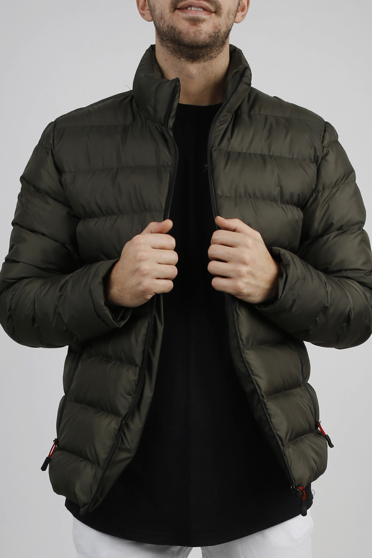 Haki Şişme Mont 1KXE4-44345-09 
