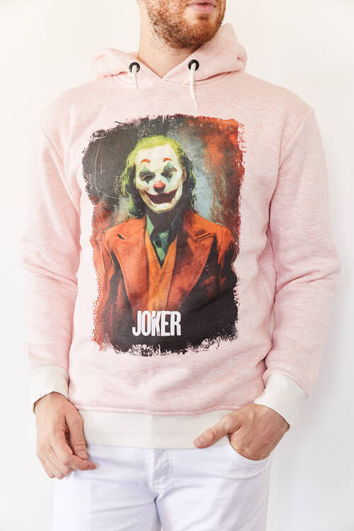 Pudra Joker Baskılı Sweatshirt 0YXE8-44037-50 - 1