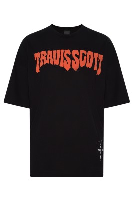 Siyah Arkası Baskılı Oversize T-Shirt 2YXE2-45989-02 - Thumbnail