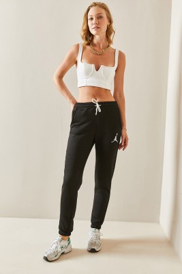Siyah Baskılı Jogger Eşofman Altı 3YXK8-47523-02 - 2