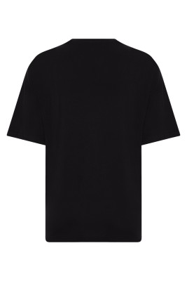 Siyah Baskılı Oversize Tişört 2YXE2-45946-02 - 3