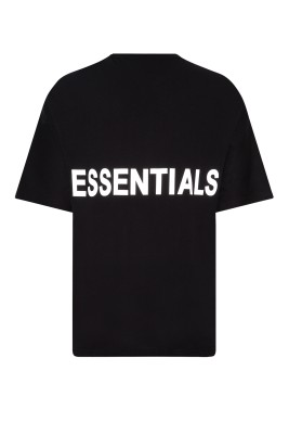 Siyah Essentials Oversize T-Shirt 2YXE2-45994-02 - Thumbnail