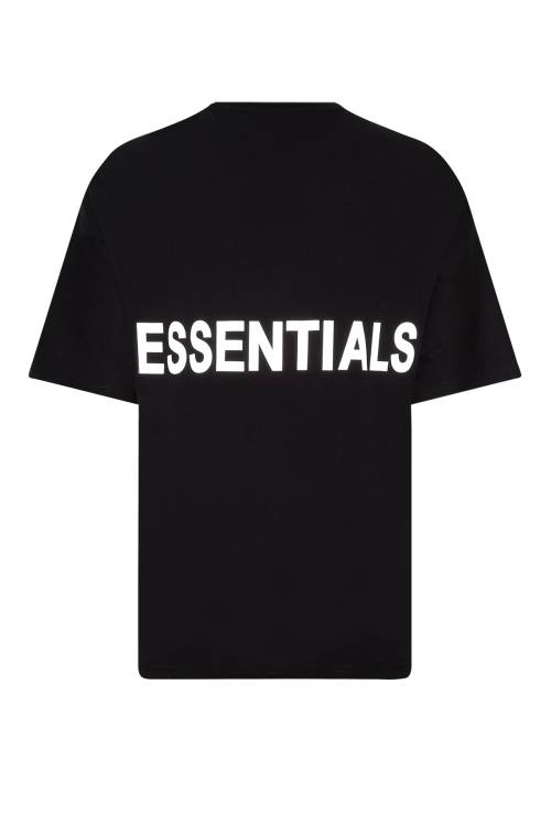 Siyah Essentials Oversize Tişört 2YXE2-45994-02 - 3