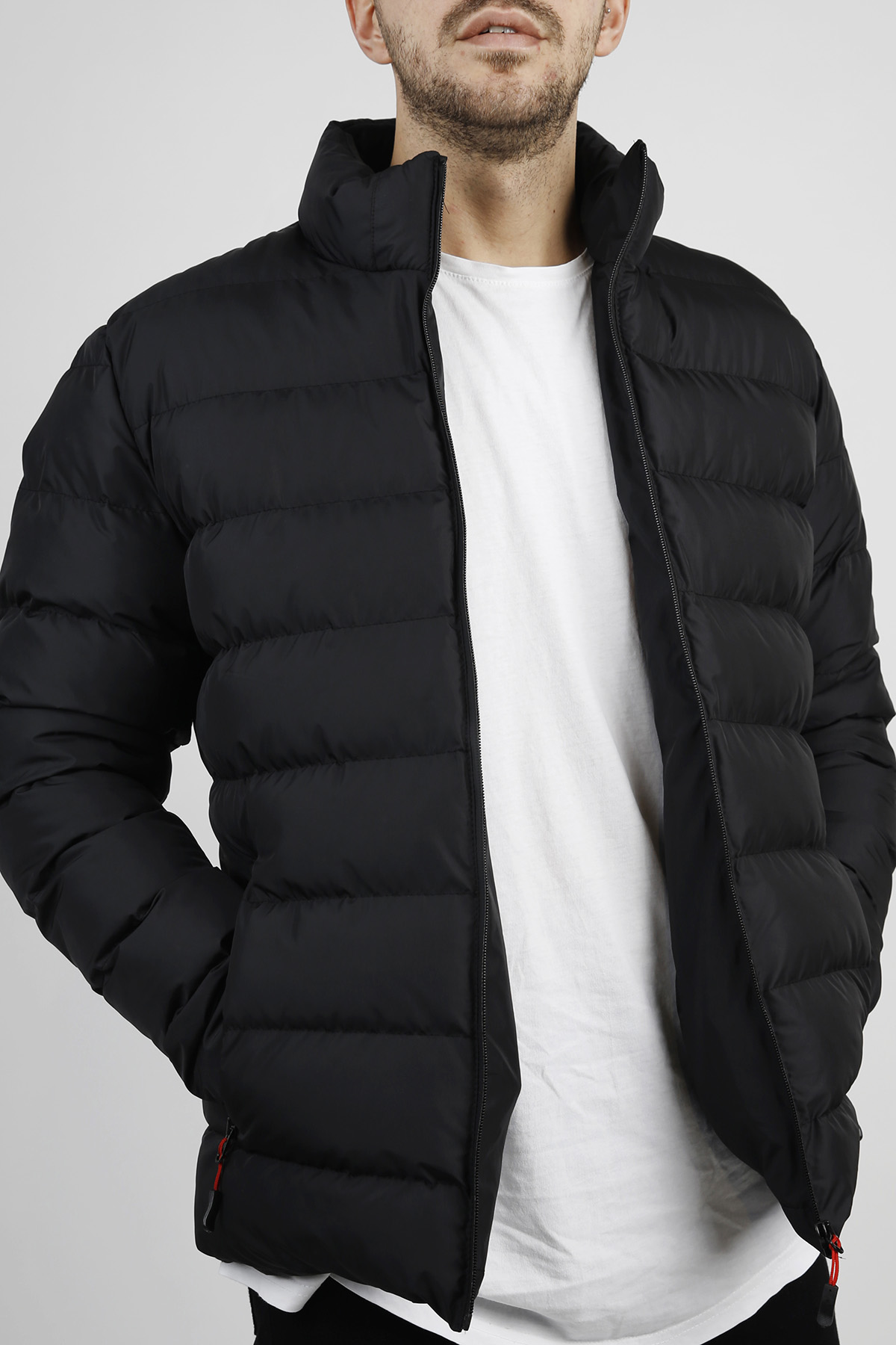 Siyah Şişme Mont 1KXE4-44345-02 