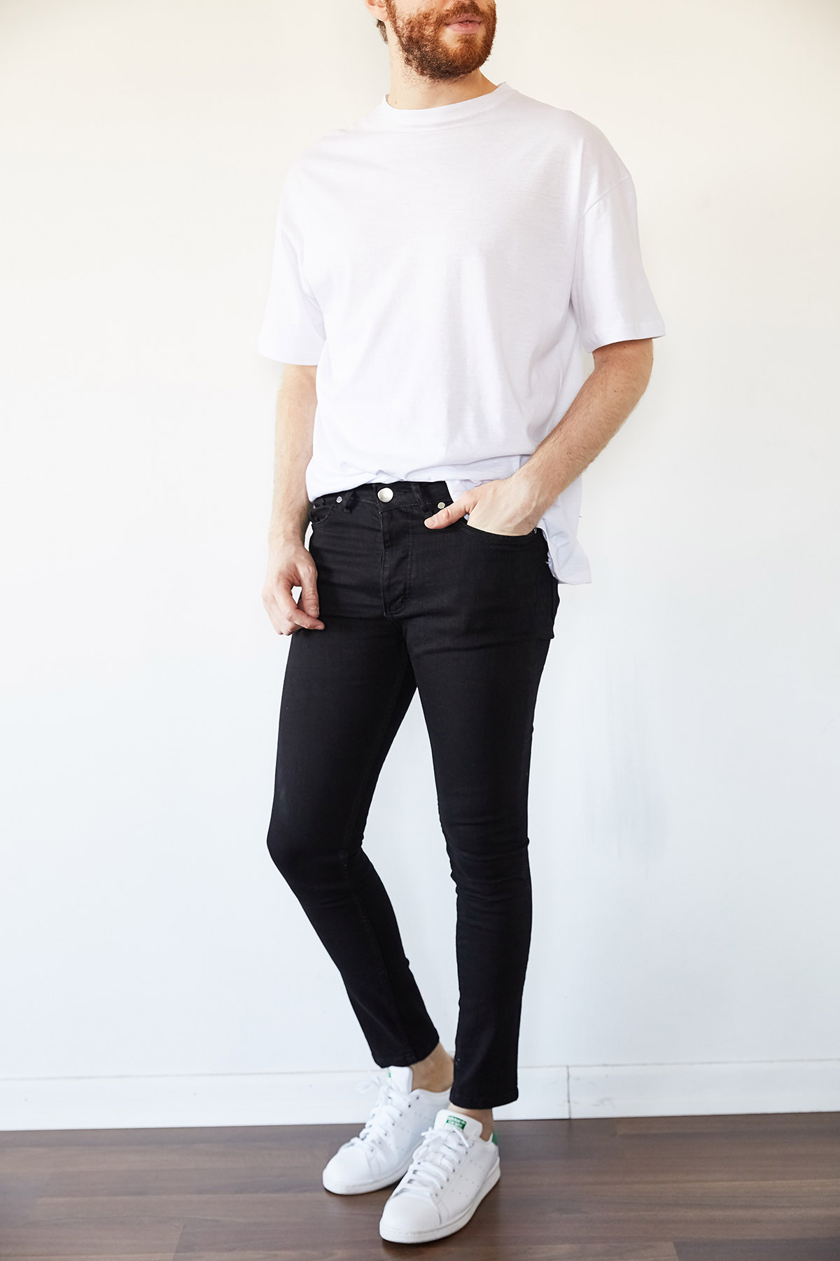 Siyah Slim Fit Jean Pantolon 1KXE5-44255-02 - 4
