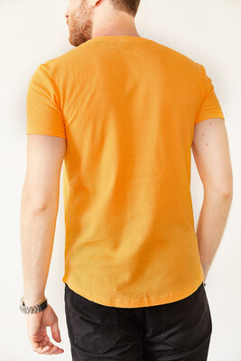 Turuncu İşlemeli Tişört 0YXE1-44017-11 