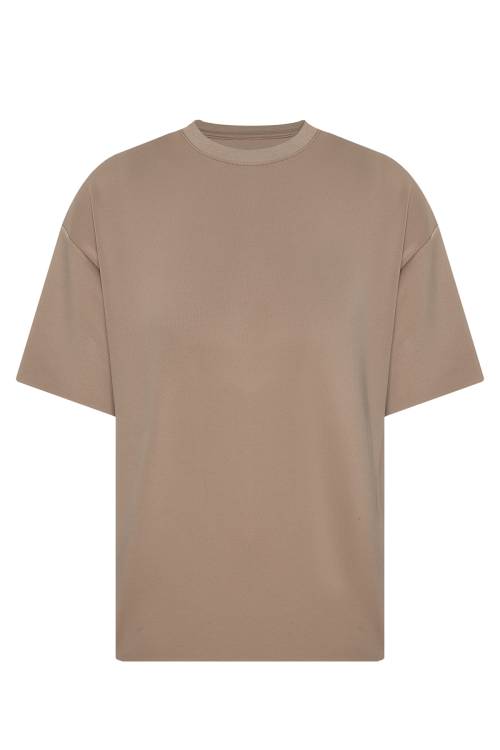 XHAN - Vizon Oversize T-Shirt 2YXE2-45988-22