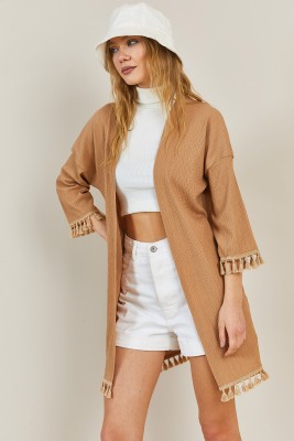 Vizon Püskül Detaylı Kimono 3KXK4-46844-29 - 3