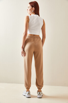 Vizon Yüksek Bel Jogger Eşofman Altı 5YXK8-48184-29 - 6