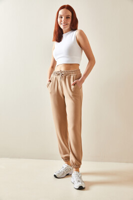 Vizon Yüksek Bel Jogger Eşofman Altı 5YXK8-48184-29 - 5