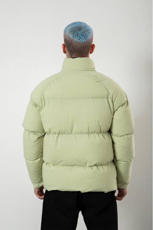 Yeşil Çift Cepli Oversize Şişme Mont 3KXE4-46520-08 - 5