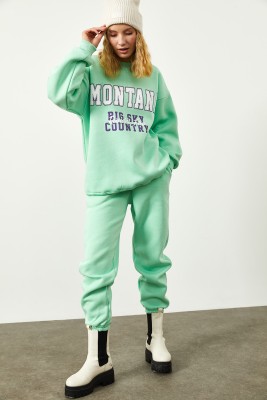 Yeşil Montana Sweat Takım 2KXK8-45489-08 - 2