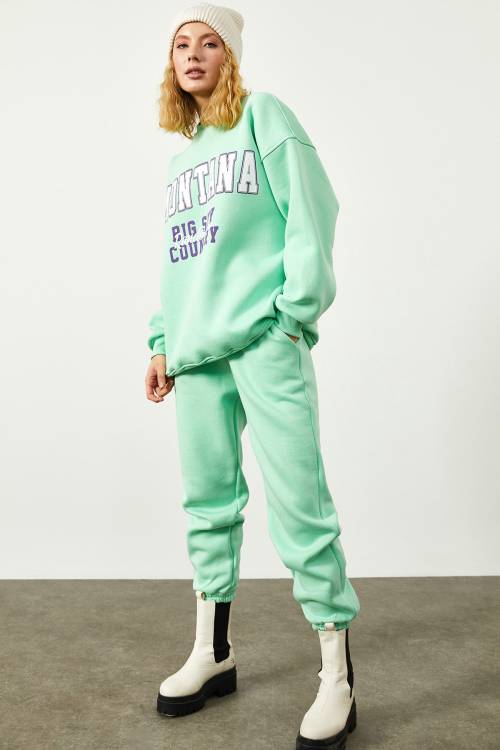 Yeşil Montana Sweat Takım 2KXK8-45489-08 - 3