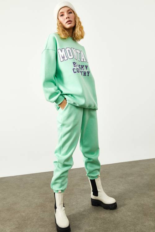 Yeşil Montana Sweat Takım 2KXK8-45489-08 - 6